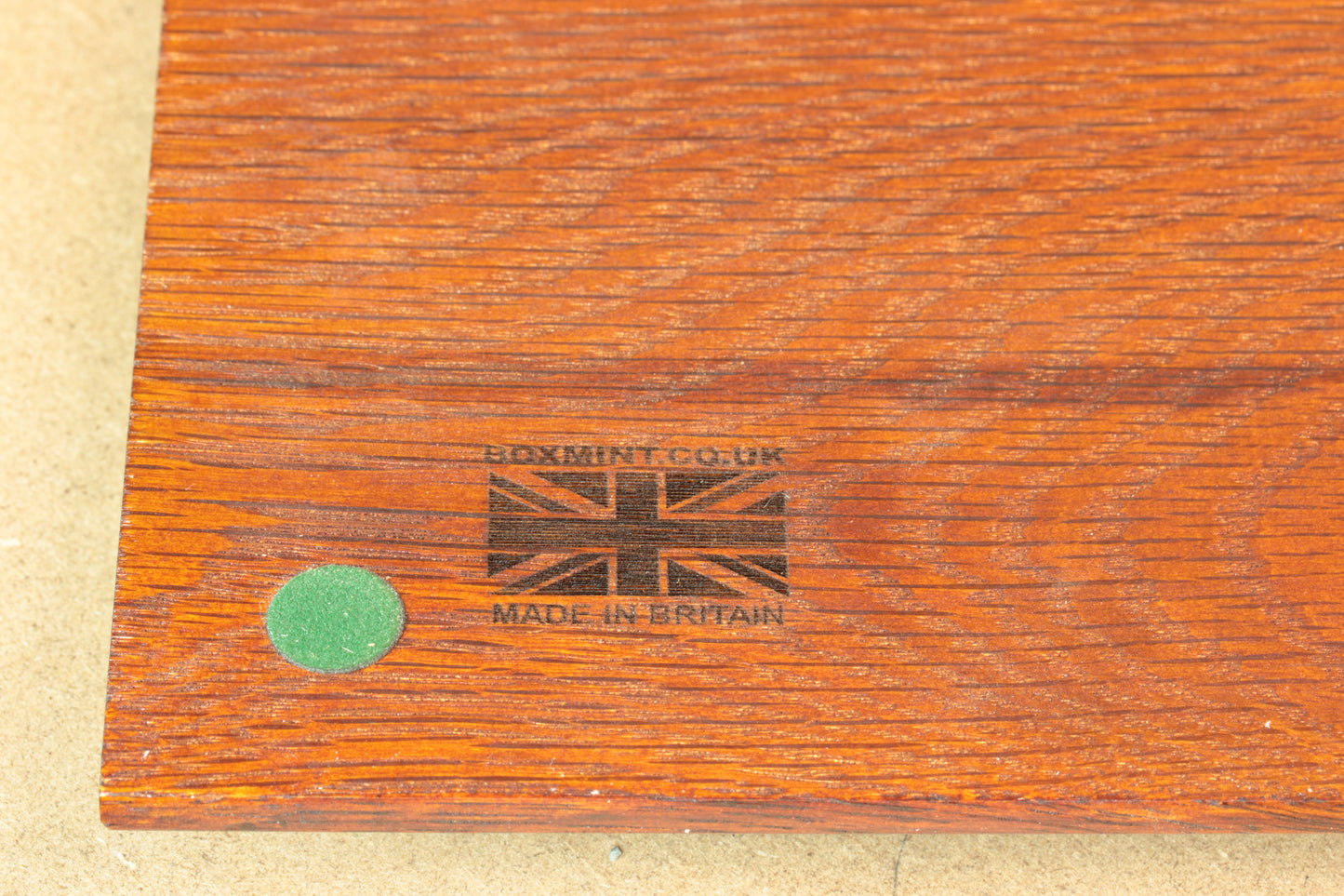 O Gauge Train Display Case 35cm / 31cm track (GOLDEN OAK)