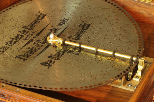 19 5/8" Table Polyphon: A Scarce Gem of Mechanical Music History