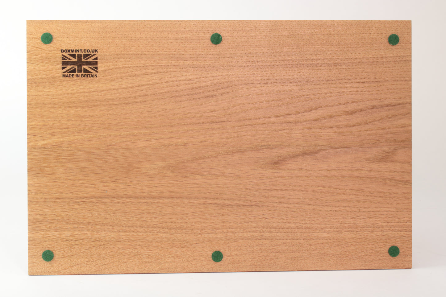 Display Case 75cm x 25cm x 20cm on fitted Oak base