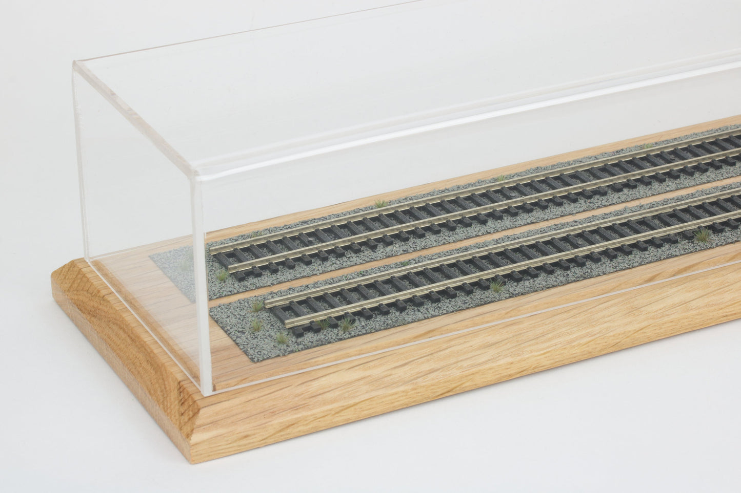 Case 37cm / Track 33.5cm (Double) OO Gauge Scale Model Train Case