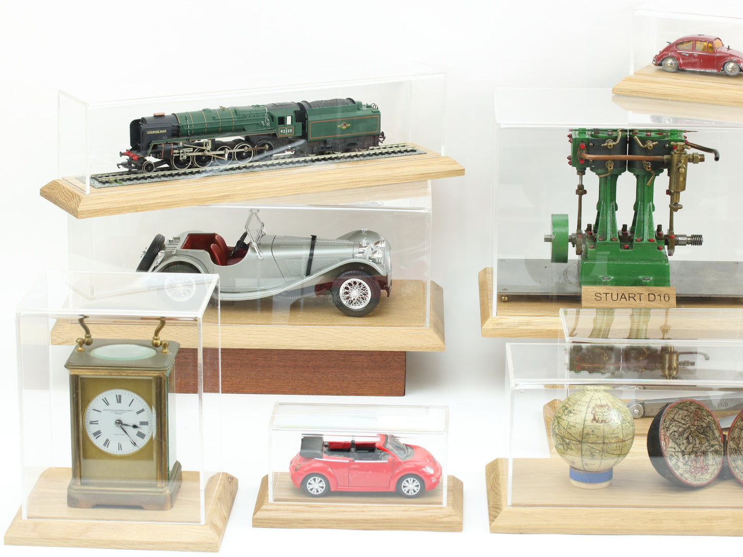 Custom display case for Rob 10cm x 10cm x 20cm