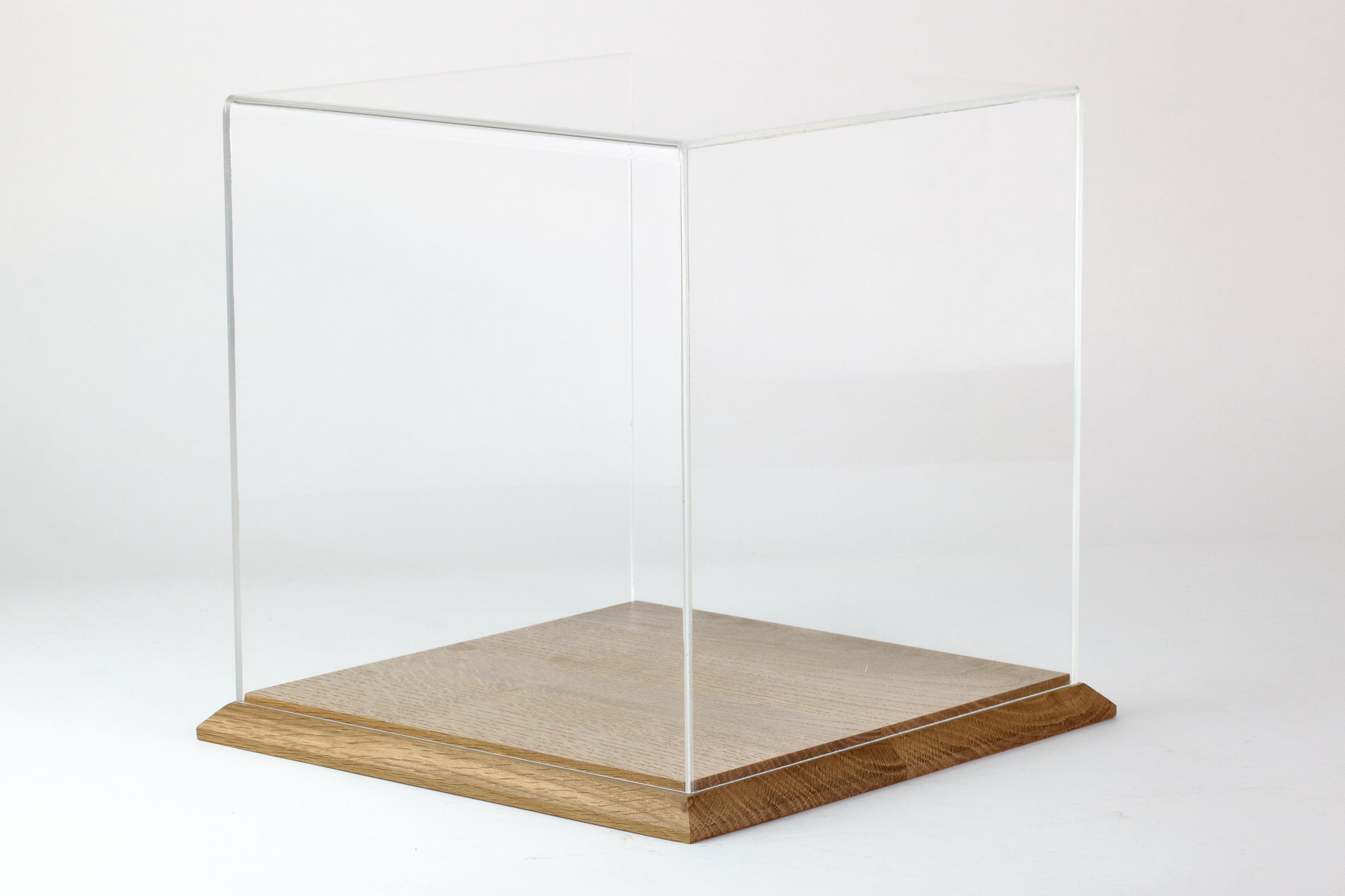 Custom glass store display cases