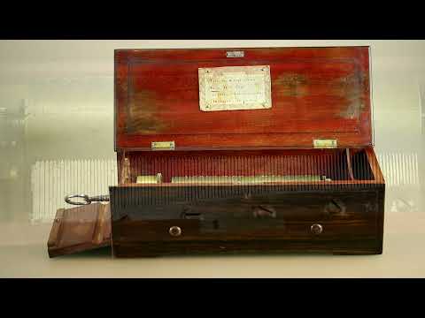 Lecoultre BBC - 4 Tune Music Box - circa 1849 - Serial No 21561