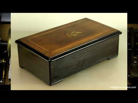 10 Tune Music Box Ami Rivenc - Serial No.38213 - circa 1890