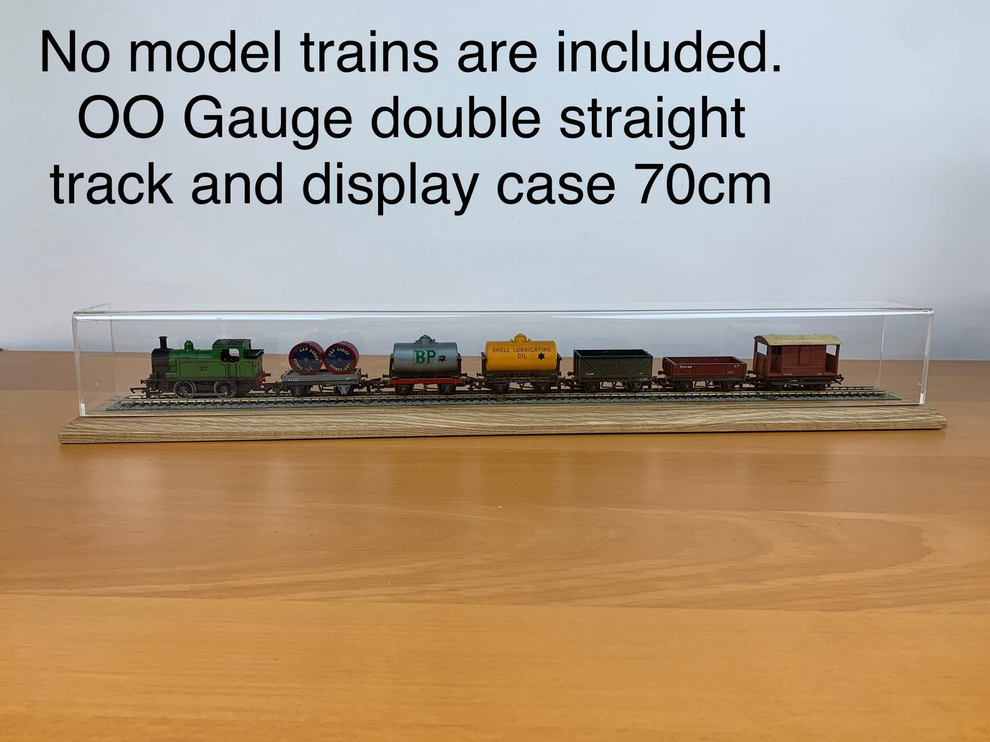 Case 70cm / Track 67cm OO Gauge Scale Model Train Case